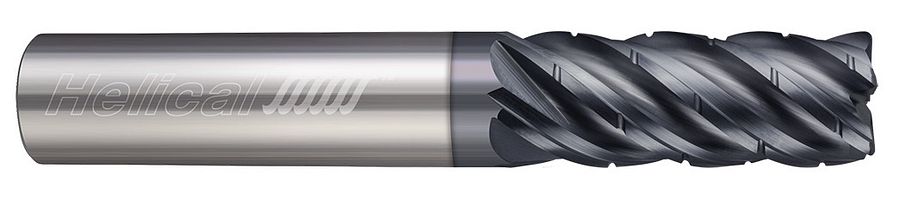 Picture of Helical Solutions 59396 1/4 X 1/2 X 2 1/2 5Fl W/.020R Carb